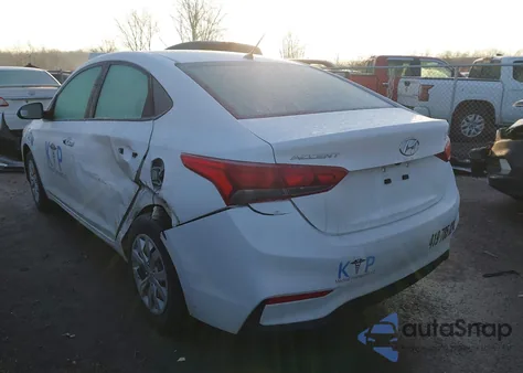 2022 Hyundai Accent Se from USA, damaged, VIN 3KPC24A66NE186384